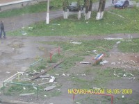 ураган в Назарово